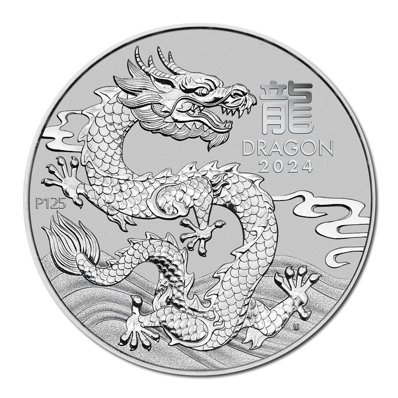 2024 Year of the Dragon Platinum Coin UNC