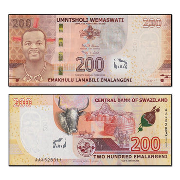 Swaziland 2017 200 Emalangeni P.43 CFU #2475