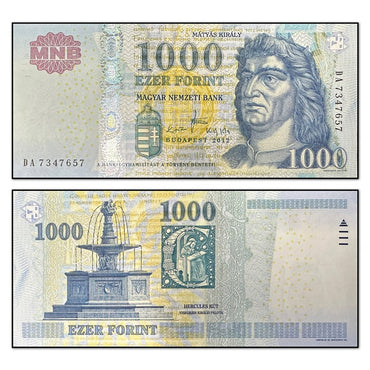 Hungary 2012 1000 Forint CFU P.197