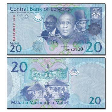 Lesotho 2019 20 Maloti P.22 CFU