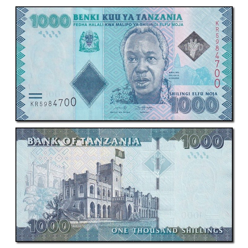 Tanzania 2015 1000 Shillings P.41 CFU