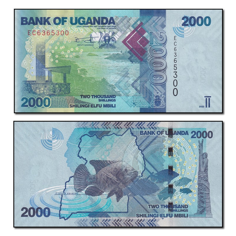 Uganda 2022 2000 Shillings P.50 CFU