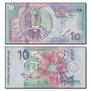 Suriname 2000 10 Gulden P.147 CFU