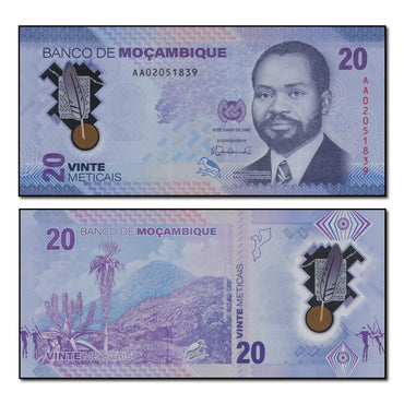 Mozambique 2024 20 Meticais CFU