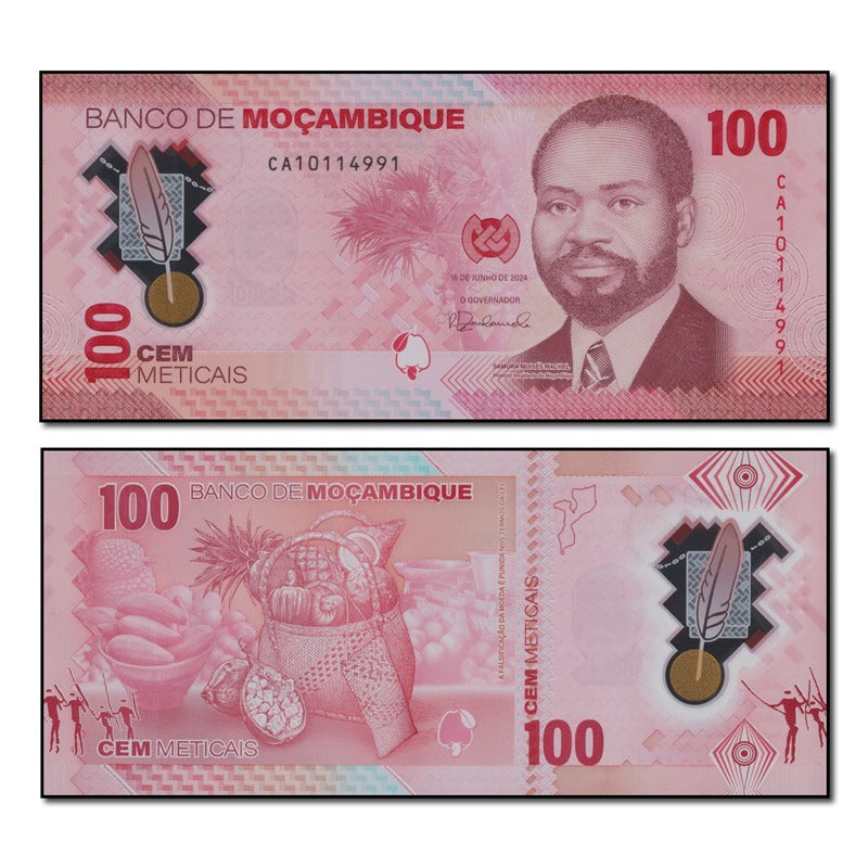 Mozambique 2024 100 Meticais CFU