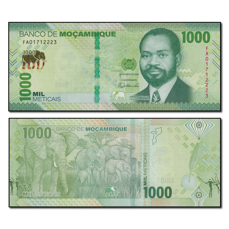Mozambique 2024 1000 Meticais CFU