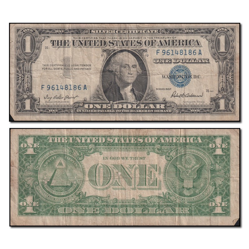 USA 1957 1 Dollar Silver Certificate VG-FINE