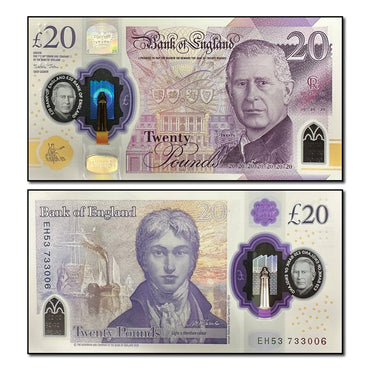 Great Britain 2023 20 Pounds P.400 CFU