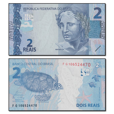 Brazil 2010 2 Reais P.252g CFU