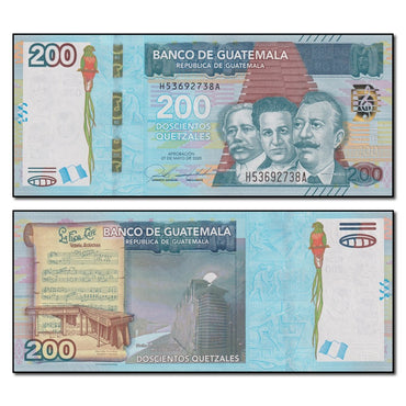 Guatemala 2020 200 Quetzal P.127 CFU