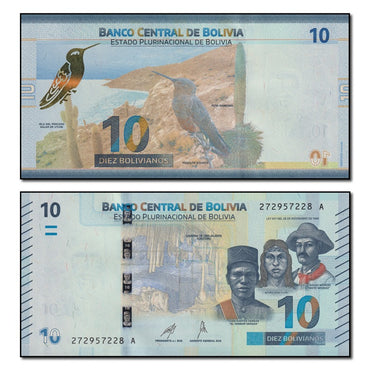 Bolivia (2018) 10 Bolivianos P.248 CFU