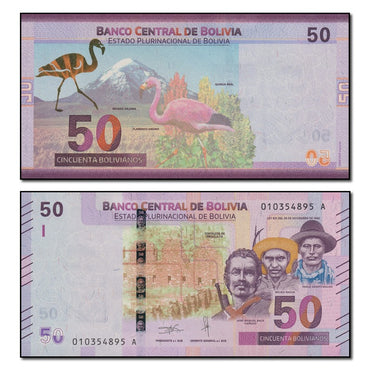 Bolivia (2018) 50 Bolivianos P.250 CFU