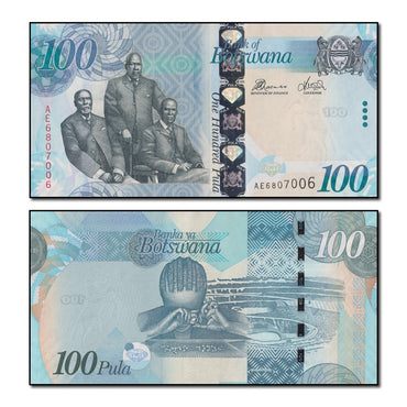 Botswana 2010 100 Pula P.33b CFU
