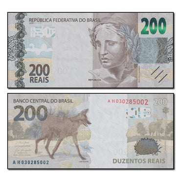Brazil 2020 200 Reais P.258 CFU