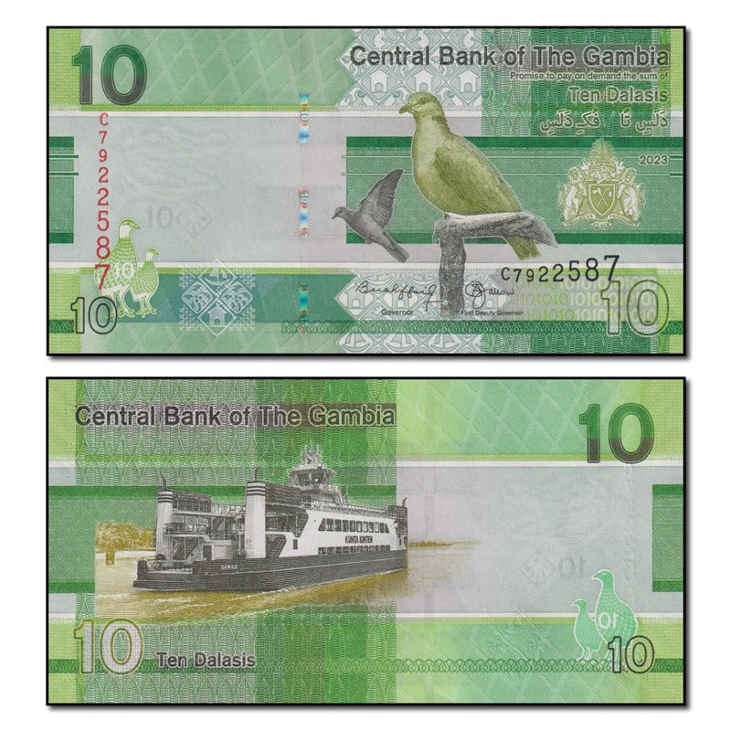 Gambia 2023 10 Dalasis P.38 CFU