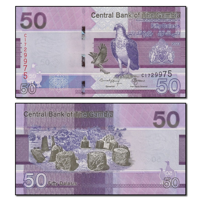 Gambia 2023 50 Dalasis P.40 CFU