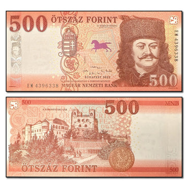 Hungary 2022 500 Forint P.202 CFU