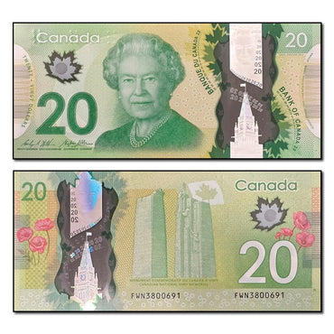 Canada 2012 20 Dollars P.108 CFU