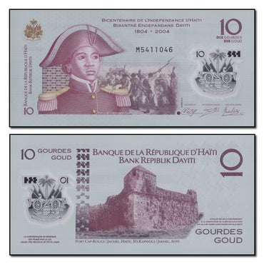 Haiti 2013 10 Gourdes P.279 CFU