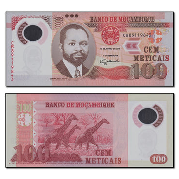 Mozambique 2011-2017 100 Meticais P.151 CFU