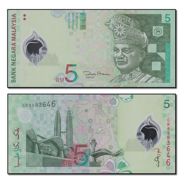 Malaysia 2004 5 Ringgit P.47 CFU