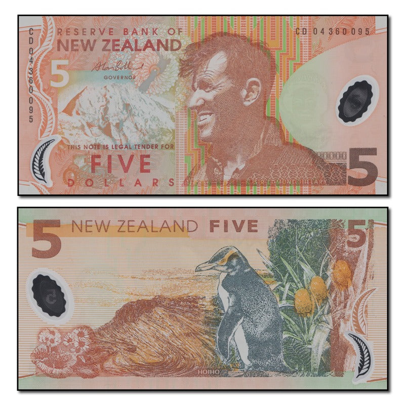 New Zealand 2004 5 Dollars P.185b CFU