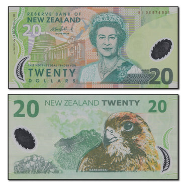 New Zealand 2006 20 Dollars P.187b CFU