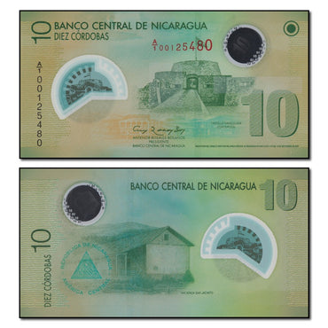 Nicaragua 2007 10 Cordobas P.201 CFU