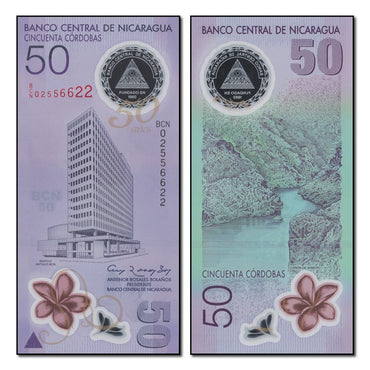 Nicaragua 2009 50 Cordobas P.207 CFU