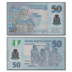 Nigeria 2009-2025 50 Naira P.40 CFU