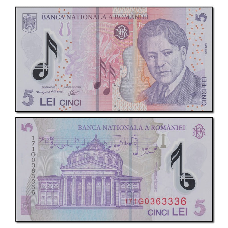 Romania 2005-2018 5 Lei P.118