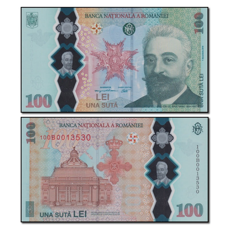 Romania 2019 100 Lei Commemorative P.125 CFU