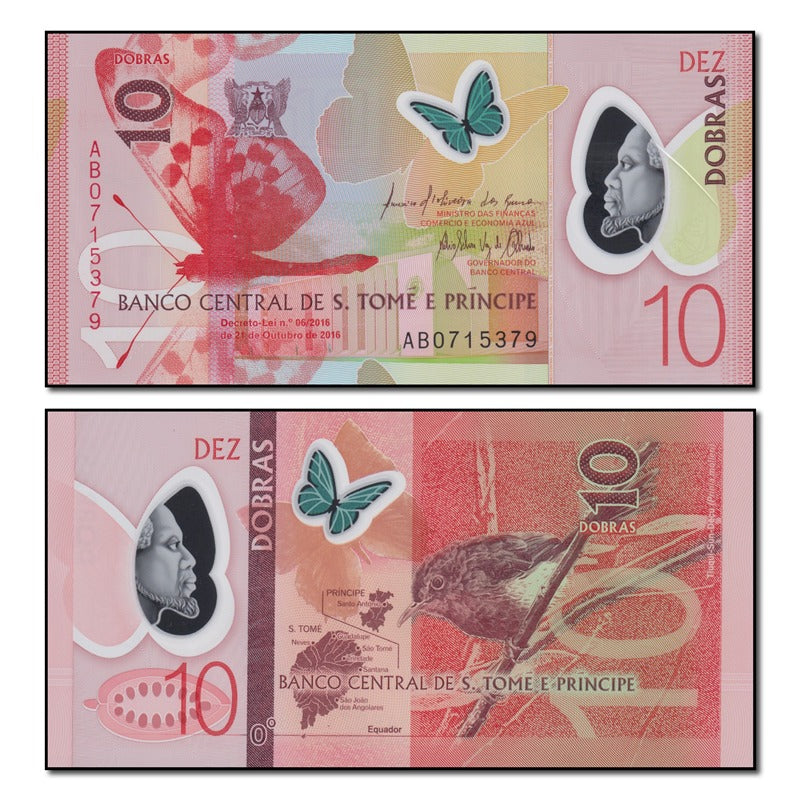 St. Thomas & Prince 2016 10 Dobras P.71