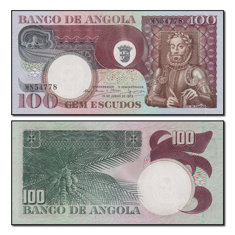 Angola 1973 100 Escudos P.106 CFU