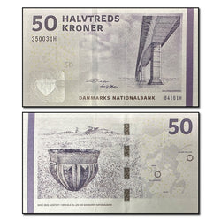 Denmark 2009-2016 50 Kroner P.65 CFU
