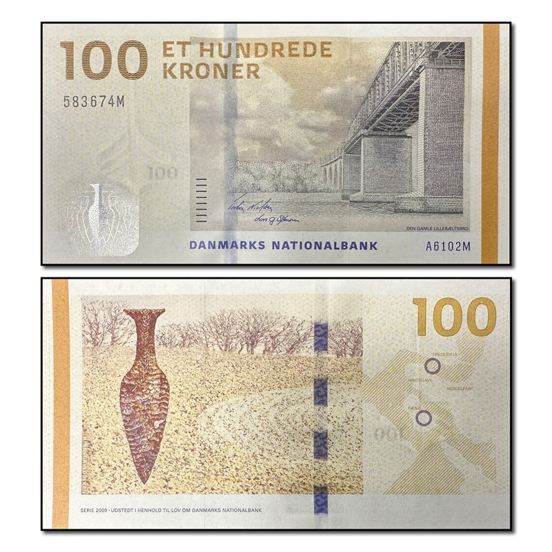 Denmark 2010 100 Kroner P.66b2 CFU