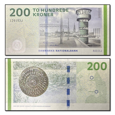 Denmark 2011 200 Kroner P.67b2 CFU