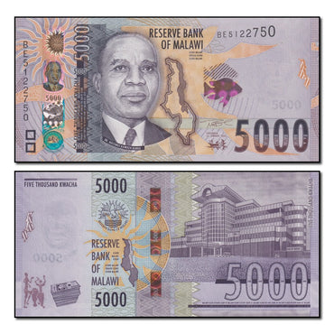 Malawi 2023 5000 Kwacha P.71 CFU