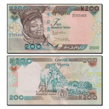 Nigeria 2000-2022 200 Naira P.29 CFU