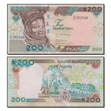 Nigeria 2000-2022 200 Naira P.29 CFU