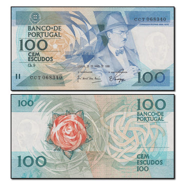 Portugal 1988 100 Escudos P.179e(2) CFU