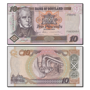 Scotland 2006 10 Pounds P.120f CFU