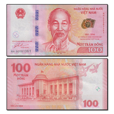 Vietnam 2016 100 Dong P.125 CFU