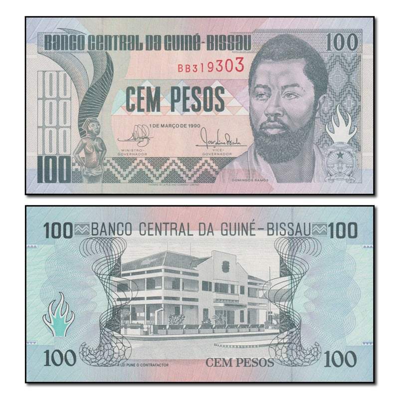 Guinea Bissau 1990 100 Pesos P.11 CFU