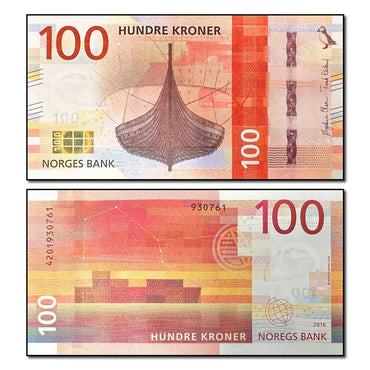 Norway 2015 100 Kroner P.54 CFU