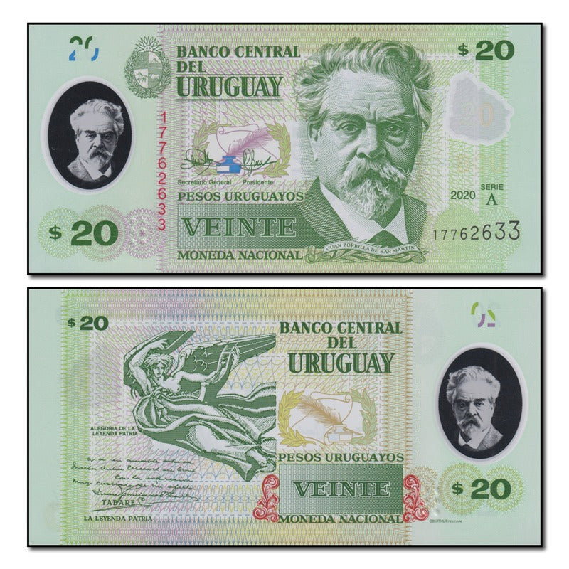 Uruguay 2020 20 Pesos P.101(1) CFU