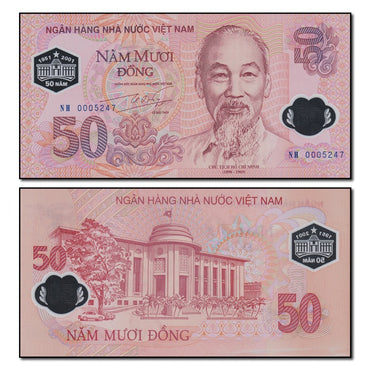 Vietnam 2001 50 Dong P.118 CFU