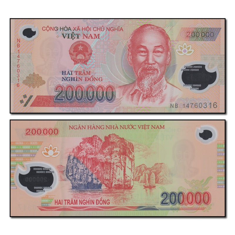 Vietnam 2006-2022 200,000 Dong P.123 CFU