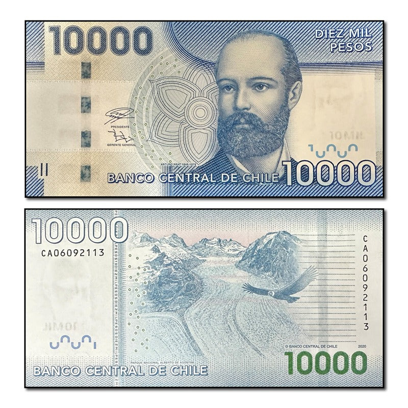 Chile 2020 10,000 Pesos P.164 CFU