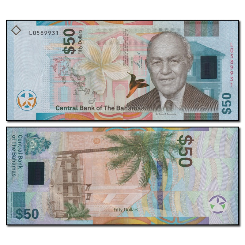 Bahamas 2019 50 Dollars P.81 CFU